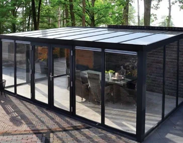 АЛЮМИНИЕВЫЕ БЕСЕДКИ - ОСТЕКЛЕНИЕ БЕСЕДОК